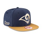 CAPPELLO NEW ERA NFL 9FIFTY SIDELINE 16  LOS ANGELES RAMS