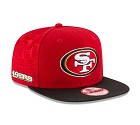 CAPPELLO NEW ERA NFL 9FIFTY SIDELINE 16  SAN FRANCISCO 49ERS