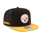 CAPPELLO NEW ERA NFL 9FIFTY SIDELINE 16  PITTSBURGH STEELERS