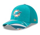 CAPPELLO NEW ERA NFL 39THIRTY DRAFT HAT 17  MIAMI DOLPHINS