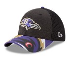 CAPPELLO NEW ERA NFL 39THIRTY DRAFT HAT 17  BALTIMORE RAVENS