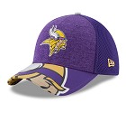 CAPPELLO NEW ERA NFL 39THIRTY DRAFT HAT 17  MINNESOTA VIKINGS