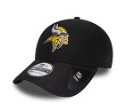 CAPPELLO NEW ERA 39THIRTY NFL BLACK COLL  MINNESOTA VIKINGS