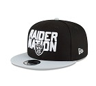 CAPPELLO NEW ERA 9FIFTY DRAFT 18 SPOTLIGHT  OAKLAND RAIDERS