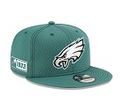 CAPPELLO NEW ERA 9FIFTY 2019 SIDELINE ROAD  PHILADELPHIA EAGLES