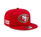 CAPPELLO NEW ERA 9FIFTY 2019 SIDELINE ROAD  SAN FRANCISCO 49ERS