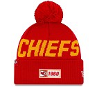 CAPPELLO NEW ERA SIDELINE 2019 ROAD KNIT  KANSAS CITY CHIEFS