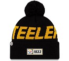 CAPPELLO NEW ERA SIDELINE 2019 ROAD KNIT  PITTSBURGH STEELERS