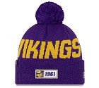 CAPPELLO NEW ERA SIDELINE 2019 ROAD KNIT  MINNESOTA VIKINGS