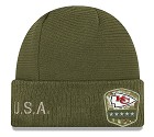 CAPPELLO NEW ERA SALUTE TO SERVICE KNIT 2019  KANSAS CITY CHIEFS