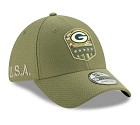 CAPPELLO NEW ERA 39THIRTY SALUTE TO SERVICE 2019  GREEN BAY PACKERS