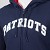 FELPA NEW ERA TEAM APPAREL FZ  NEW ENGLAND PATRIOTS