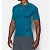 MAGLIA UNDER ARMOUR HG PRINTED COMPRESSION SS 1257477  BLU 0953