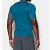 MAGLIA UNDER ARMOUR HG PRINTED COMPRESSION SS 1257477  BLU 0953