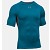 MAGLIA UNDER ARMOUR HG PRINTED COMPRESSION SS 1257477  BLU 0953