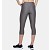 PANTALONE UNDER ARMOUR 1309652 W LEGGINGS HG CAPRI  GRIGIO