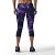 PANTALONE REEBOK CROSSFIT CE7768 LEGGINGS WORKOUT CAPRI  VIOLA