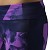 PANTALONE REEBOK CROSSFIT CE7768 LEGGINGS WORKOUT CAPRI  VIOLA