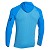 FELPA UNDER ARMOUR CP LW HOODED 1/4 ZIP 1271955  AZZURRO