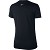 TSHIRT NIKE BV6980 DRI-FIT REBEL CREW  NERO