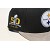 CAPPELLO NEW ERA 9FIFTY SB50 TEAM SUEDE   PITTSBURGH STEELERS